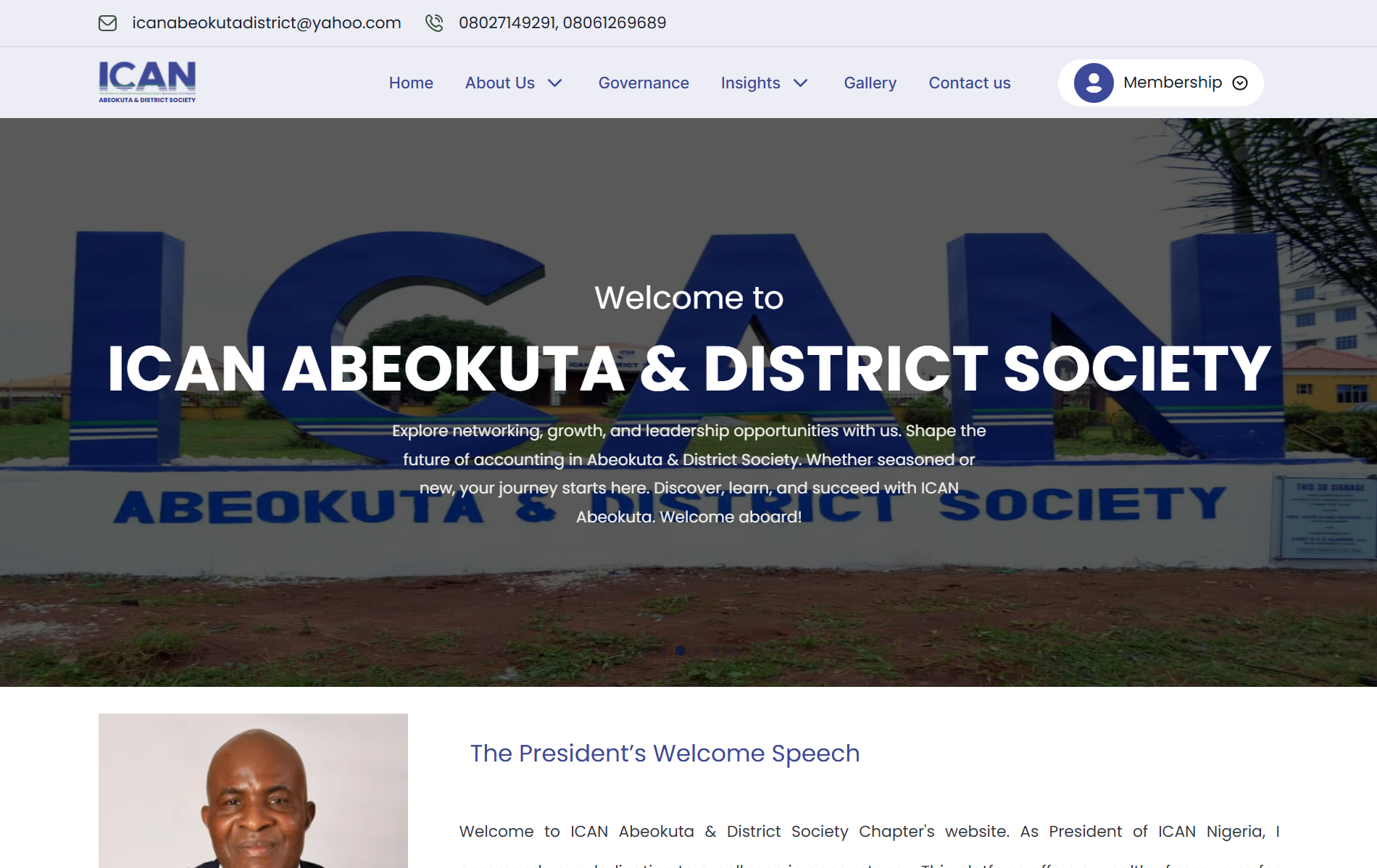ICAN ABEOKUTA & DISTRICT SOCIETY